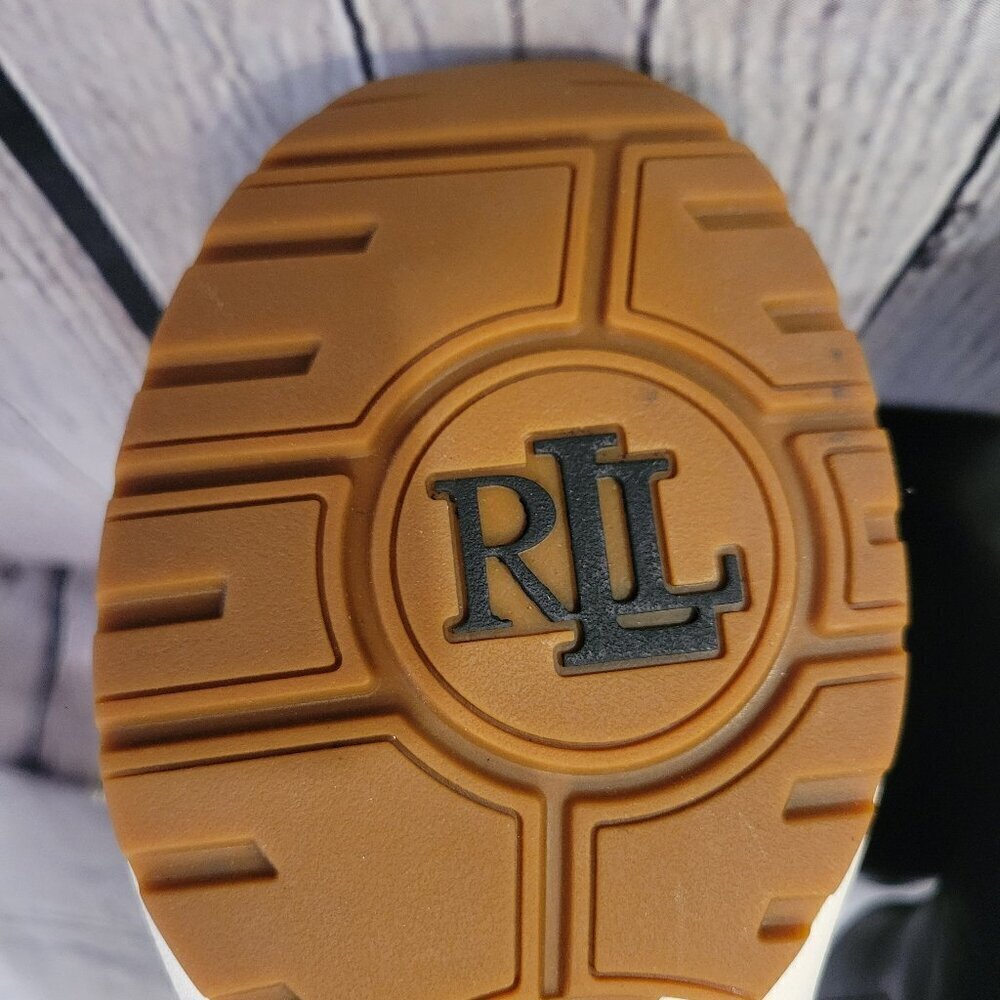 Lauren Ralph Lauren Rylee Leather Slip-On Sneakers - Picture 7 of 7